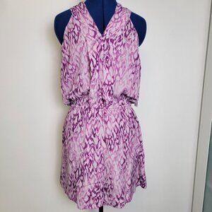 NWT Calvin Klein Jeans Womens Violet Racer-Back Lined Dress S/P/CH